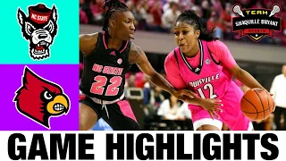 #3 NC State vs #15 Louisville Highlights | NCAA Women's Basketball | 2024 College Basketball