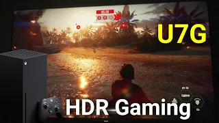 Glorious Xbox Series X HDR Gaming On The Hisense U7G