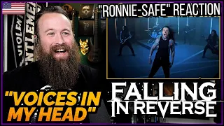 ROADIE REACTIONS | Falling In Reverse - "Voices In My Head"