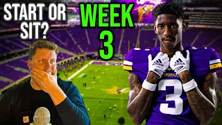 Must Start Or Sit Wide Receivers For Week 3 Fantasy Football (Every Matchup)