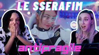 COUPLE REACTS TO LE SSERAFIM (르세라핌) 'ANTIFRAGILE' OFFICIAL M/V