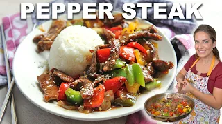 Pepper Steak - 15 Minute Recipe | Better Than Takeout!