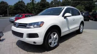 2011 Volkswagen Touareg Lux TDI Start Up, Engine, and In Depth Tour
