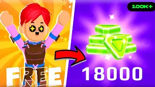 ⚡I GOT 💎18,000 GEMS FOR FREE IN PKXD 😱 || how to get free gems in pkxd 2023