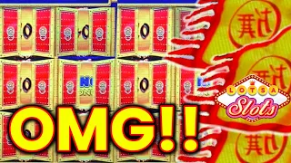 OMG ❤️ MASSIVE JACKPOT! HIGH LIMIT DRAGON CASH SLOT MACHINE LIVE SLOTS AT THE CASINO