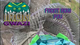 Iron Gwazi at Busch Gardens Tampa Front Row POV