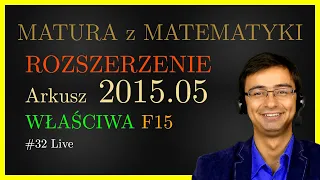 Matura z Matematyki CKE Rozszerzona F15 2015.05 (właściwa) cały arkusz