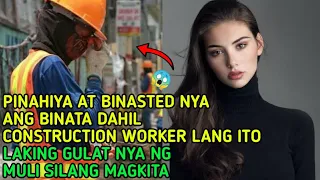 PINAHIYA AT BINASTED NYA ANG BINATA DAHIL CONSTRUCTION WORKER LANG ITO