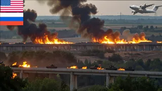 SCARY! US Troops Ambush and Destroy 50,000 Russian Soldiers on the Crimean Bridge, ARMA 3