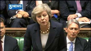 Theresa May draws Thatcher comparisons at first PMQs