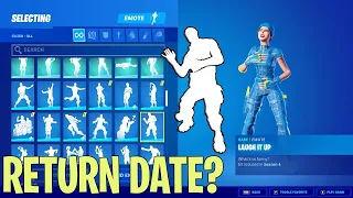 LAUGH IT UP EMOTE RETURN RELEASE DATE in Fortnite Item Shop!