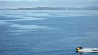 Jet ski from the Arran Ferry