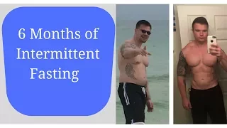 Intermittent Fasting for Six Months: Before and After Transformation
