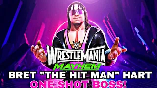 BRET "THE HIT MAN" ONE SHOT BOSS | WWE MAYHEM