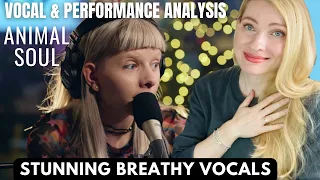 Vocal Coach/Musician Reacts: AURORA ‘Animal Soul’ Live In Depth Analysis!