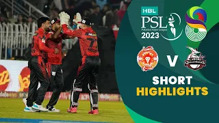 Short Highlights | Islamabad United vs Lahore Qalandars | Match 26 | HBL PSL 8 | MI2T