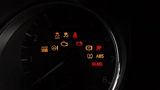 2019 Nissan Rogue - Warning and Indicator Lights