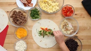 Make-Ahead Frozen Breakfast Burritos