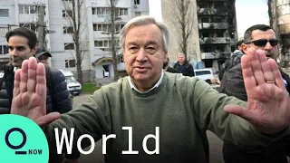 UN's Guterres Visits Sites of Alleged Russian Atrocities in Ukraine