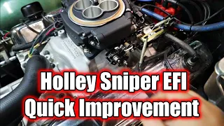 Holley Sniper EFI Quick and Easy Improvement