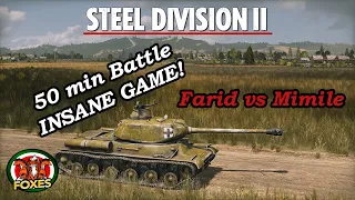 Competitive 1v1 Steel Division 2 - Farid Rommel vs Mimile (20th P vs 2nd NZ)