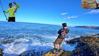 First White Papio Akule And Aweoweo! / Fishing Madness / Hawaii Vlog