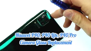 Huawei P40 Lite Camera Glass Replacement | 🔧 HowTo Repair DIY