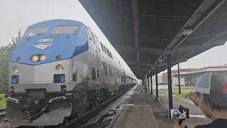 Amtrak 153 stopping at Petersburg before heading to Norfolk