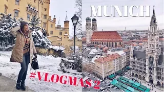 Рождественский Мюнхен, замок Дисней Neuschwanstein #Vlogmas 2 2017