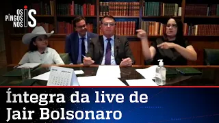 Íntegra da live de Jair Bolsonaro de 10/09/20