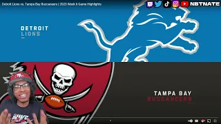 49ERS FAN REACTS TO Detroit Lions vs. Tampa Bay Buccaneers | 2023 Week 6 Game Highlights
