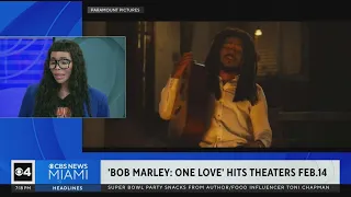 "Bob Marley:One Love" hits theaters on Feb. 14