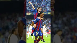Messi x Ronaldinho 🤩