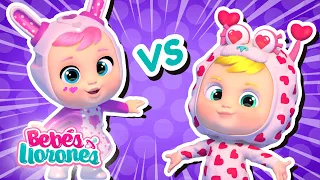 NUEVO ⭐ La GRAN CARRERA STAR BABIES vs JUMPY MONSTERS ⭐👽 BEBÉS LLORONES 💧 LÁGRIMAS MÁGICAS 💕 DIBUJOS