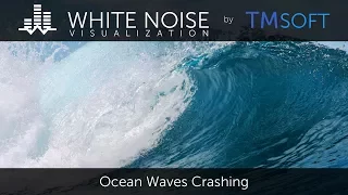 Ocean Waves Crashing - 1 Hour Relaxing Sleep Sound with Dark Screen Saver
