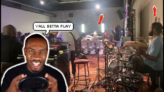 Drummer REACTS John P Kee Band Blazing 🔥