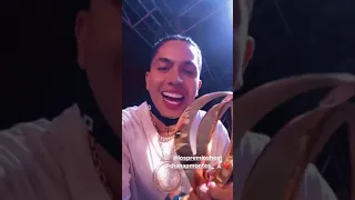 KIMBERLY LOAIZA Y JUAN DE DIOS PANTOJA GANAN🏆 PREMIOS HEAT 2021| JD PANTOJA CANTA EN LOS PREMIOS🎶🥰💪