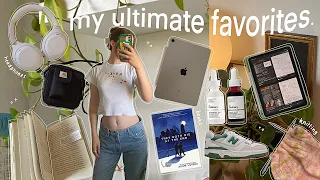 MY ULTIMATE FAVORITES 💌 (fashion, skincare, books, music & more!)