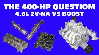 THE 400-HP QUESTION-4.6L 2V MOD FORD-ALL MOTOR VS SUPERCHARGED-WHAT IS THE BEST ROUTE FOR HP? BOTH?