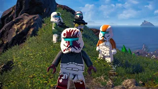 Playing as Delta Squad in LEGO Star Wars The Skywalker Saga