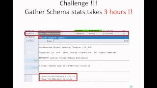 Ahmed Jassat - Oracle Ebus Gather Schema from 3 hours to 3 minutes