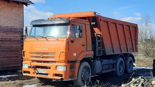 Визуальный осмотр КАМАЗ 6520