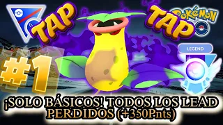 ¡SOLO BASICOS! REMONTAMOS TODOS LOS LEAD PERDIDOS EN LA SUPER REMIX // PC-1500 // (PVP) #pokemongo