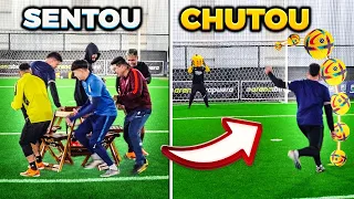 SENTOU.. PODE CHUTAR!!! (QUEM NÃO SENTAR É ELIMINADO) 😱