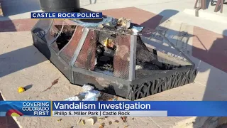 Castle Rock police need help finding Philip S. Miller Park vandals