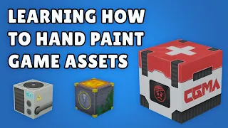 Let's Start Learning To Create Hand Painted Game Art | CGMA Game Dev Art Diary - Week 1