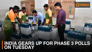 India gears up for phase 3 polls on Tuesday and other updates | DD India Live