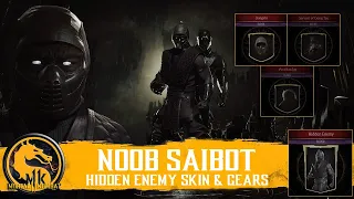 Mortal Kombat 11 - Noob Saibot (MK4 Klassic) Hidden Enemy Skin and Gears