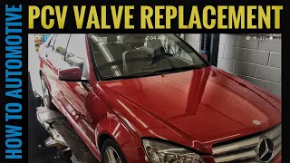 How to Replace the PCV Valve on a 2010 Mercedes C300