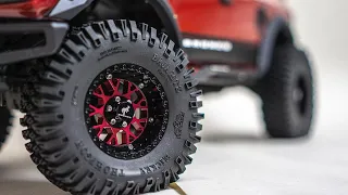 RC4WD Mickey Thompson Narrow 2.2" Baja MTZ VS Traxxas TRX-4 1.9" Canyon Trail Tires (NOT RELEASED)